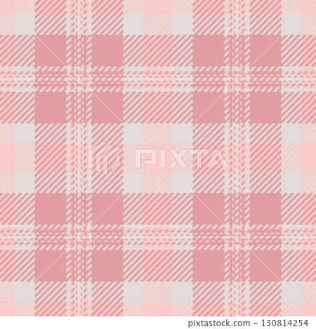 Soft, charming pink tartan pattern. Delicate plaid texture, ideal for backgrounds, textiles or wrapping paper. Creates a warm, cozy, versatile feel. Soft, charming pink tartan pattern. Delicate plaid texture, ideal for backgrounds, textiles or wrapping paper. Creates a warm, cozy, versatile feel. 130814254
