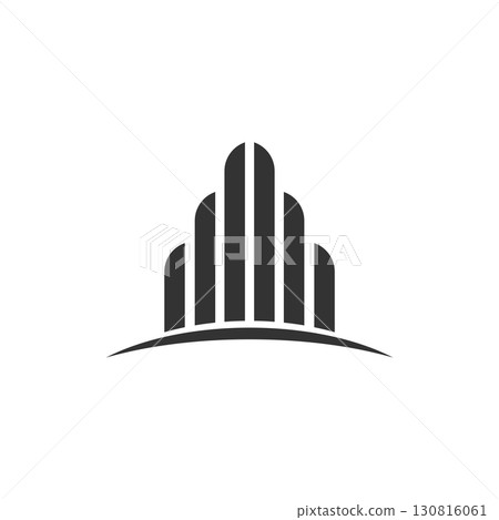 Real Estate Tower Logo Template Illustration Design. Vector EPS 10. Real Estate Tower Logo Template Illustration Design. Vector EPS 10. 130816061