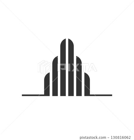 Real Estate Tower Logo Template Illustration Design. Vector EPS 10. 130816062