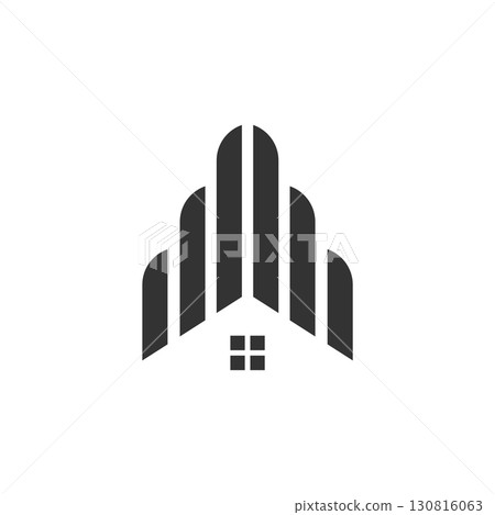 Real Estate Tower Logo Template Illustration Design. Vector EPS 10. Real Estate Tower Logo Template Illustration Design. Vector EPS 10. 130816063