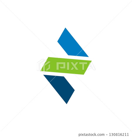 Z or N or S Letter Logo Template Illustration Design. Vector EPS 10. 130816211