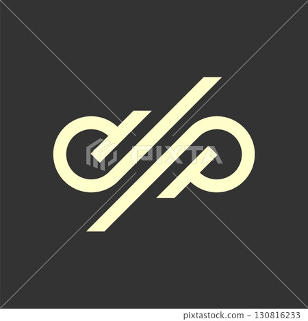 Ornamental Infinity Logo Template Illustration Design. Vector EPS 10. 130816233