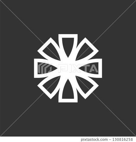 Circle Decorative Logo Template Illustration Design. Vector EPS 10. 130816258