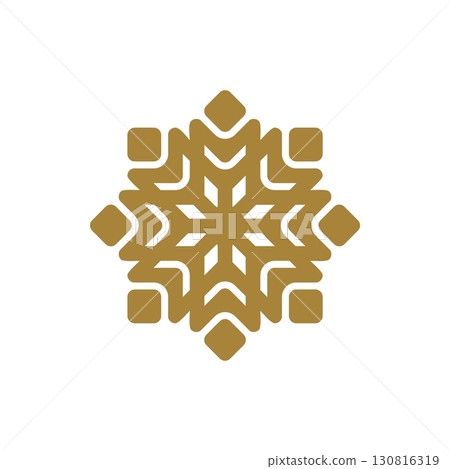 Flower Pattern Ornamental Logo Template Illustration Design. Vector EPS 10. 130816319