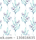 Olives and olive oil seamless pattern background wallpaper inspired by Italian cuisine and nature showcasing the beauty of nutritious food 130816635