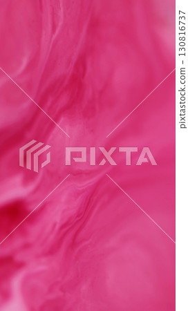 Ink stains. Blend flow. Defocused pink colorful water marble particles chemical flood texture floating on abstract art background. Ink stains. Blend flow. Defocused pink colorful water marble particles chemical flood texture floating on abstract art background. 130816737
