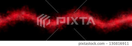 Red smoke wave line on transparent background mockup template for horror atmosphere or magical explosion effect scene Red smoke wave line on transparent background mockup template for horror atmosphere or magical explosion effect scene 130816911