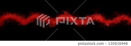 Red smoky wave template on transparent background, abstract mockup for dynamic visual effects or digital overlays Red smoky wave template on transparent background, abstract mockup for dynamic visual effects or digital overlays 130816946