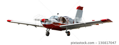 Sport aircraft isolated Sport aircraft isolated 130817047