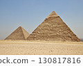 Pyramids of Khufu and Khafre (Giza) Pyramids of Khufu and Khafre (Giza) 130817816