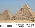 Pyramids of Khufu and Khafre (Giza) Pyramids of Khufu and Khafre (Giza) 130817817