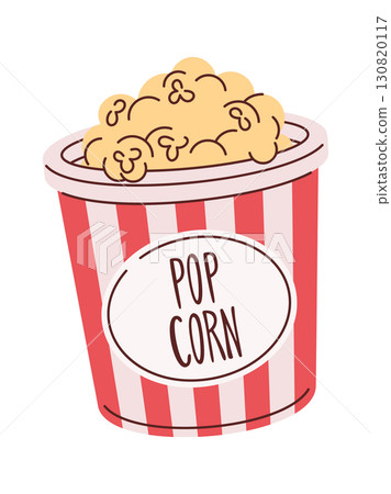 Popcorn big pack hand drawn 130820117