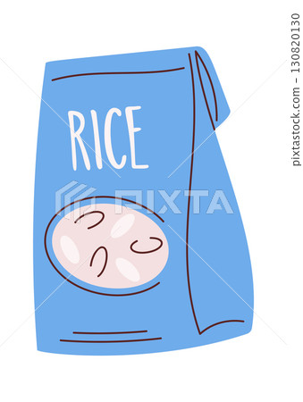 Rice pocket package hand drawn Rice pocket package hand drawn 130820130