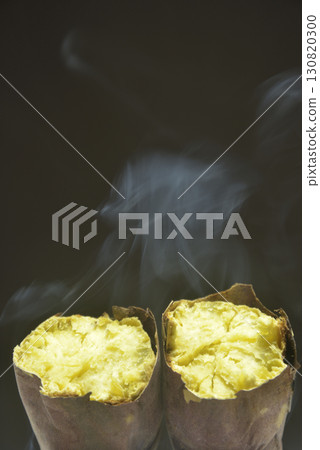 石烤地瓜，熱氣騰騰 130820300