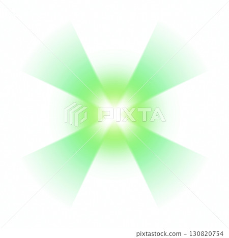 Green circular radial light burst spreading on transparent background Green circular radial light burst spreading on transparent background 130820754