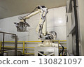 Robotic Arms at Modern Factory. 130821097
