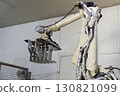 Robotic Arms at Modern Factory. 130821099