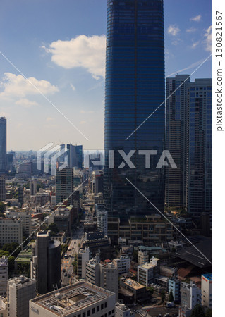 東京鐵塔上看到的風景的倒影 東京鐵塔上看到的風景的倒影 130821567