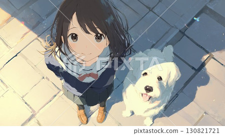 Girls and dogs 130821721