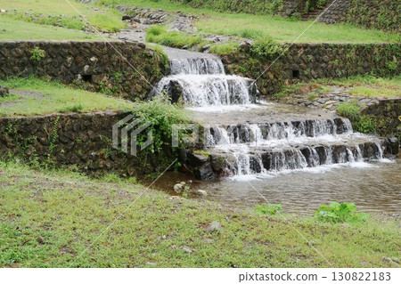 The waterfall valley that continues from Yoro Falls in Yoro Park 130822183