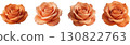 Orange rose 130822763