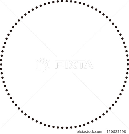 A simple circle frame. A perfect circle drawn with black dots. Easy to use with ample text space. A simple circle frame. A perfect circle drawn with black dots. Easy to use with ample text space. 130823298