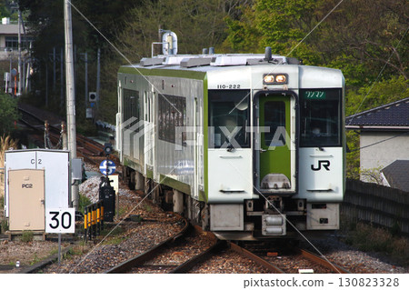 Hachiko Line Kiha 110 series (non-electrified section: Koma River ⇔ Takasaki) Hachiko Line Kiha 110 series (non-electrified section: Koma River ⇔ Takasaki) 130823328