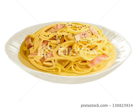 Carbonara pasta 130823914