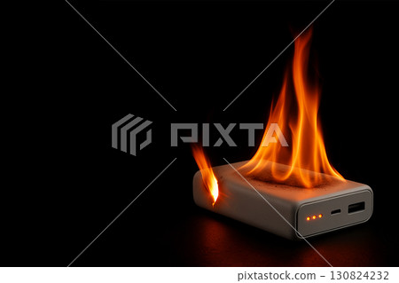 手機電池著火 130824232