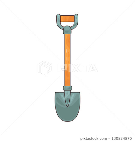 illustration of shovel illustration of shovel 130824870