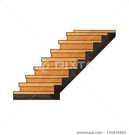 illustration of stairs 130824895