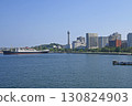 Yokohama Minato Mirai 21 and Yokohama Port 130824903