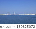 Yokohama Minato Mirai 21 and Bay Bridge 130825072