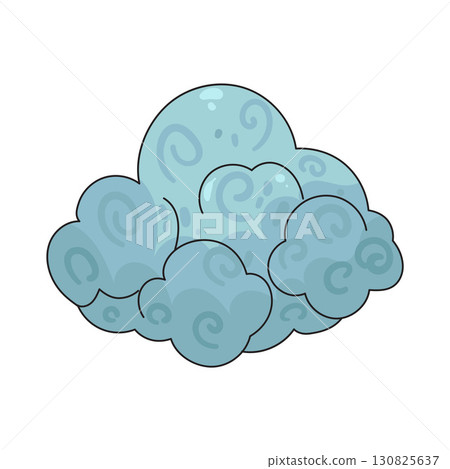 illustration of cloudy illustration of cloudy 130825637