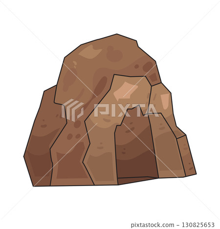 illustration of cave 130825653