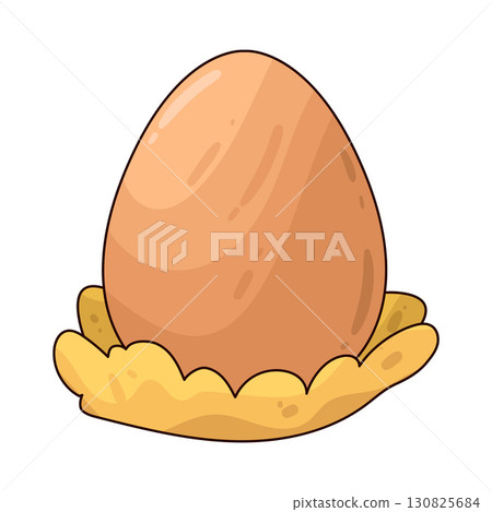 illustration of egg 130825684