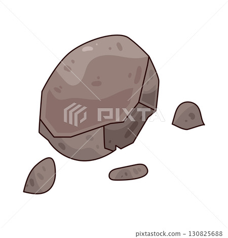 illustration of stone 130825688