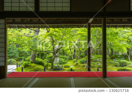 Kyoto Enkoji Temple - Beautiful fresh greenery at Jyugyu Garden Kyoto Enkoji Temple - Beautiful fresh greenery at Jyugyu Garden 130825716