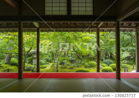 Kyoto Enkoji Temple - Beautiful fresh greenery at Jyugyu Garden Kyoto Enkoji Temple - Beautiful fresh greenery at Jyugyu Garden 130825717