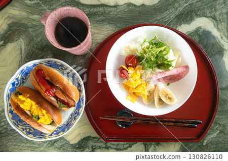 A normal balanced breakfast 130826110