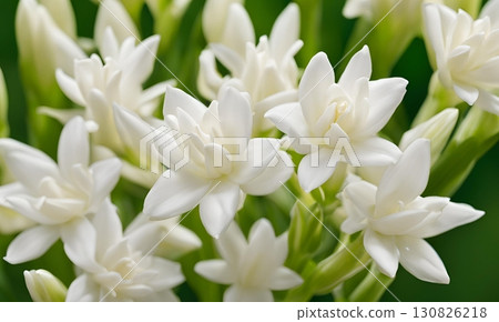 Tuberose flowers is celebrated for its powerful, intoxicating scent, making it a popular and elegant choice for bouquets, arrangements, and other uses as a cut flower. AI Generated Tuberose flowers is celebrated for its powerful, intoxicating scent, making it a popular and elegant choice for bouquets, arrangements, and other uses as a cut flower. AI Generated 130826218