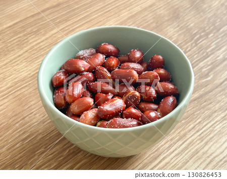 Salted fried peanuts Salted fried peanuts 130826453