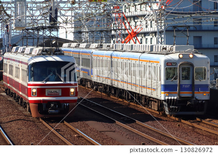 Nankai Koya Line Limited Express Rinkan and Nankai Main Line Limited Express Southern 130826972