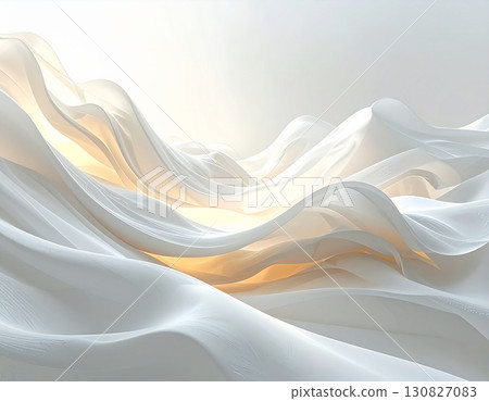 A soft gradation based on white and flowing abstract shapes create an elegant background image that evokes care and warmth. 130827083