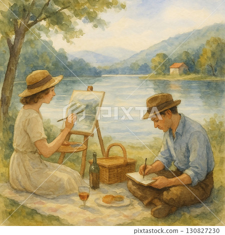 湖畔寫意午後 130827230