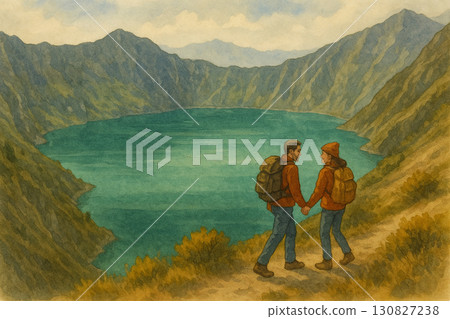 雙手攀爬，俯瞰西山湖美景 130827238