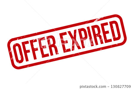 Offer Expired Rubber Stamp Seal Vector Offer Expired Rubber Stamp Seal Vector 130827709