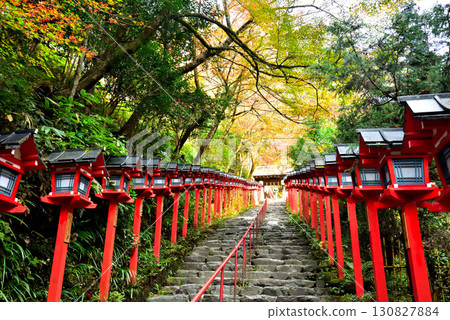 Autumn leaves at Kifune Shrine, Kyoto's inner sanctum Autumn leaves at Kifune Shrine, Kyoto's inner sanctum 130827884