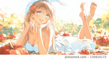 享受萬聖節的女孩 130828172