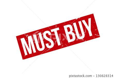 Must Buy Rubber Stamp Seal Vector 130828314